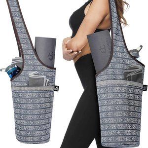 Cute & Functional Yoga Mat Bag with Large Size Pocket
